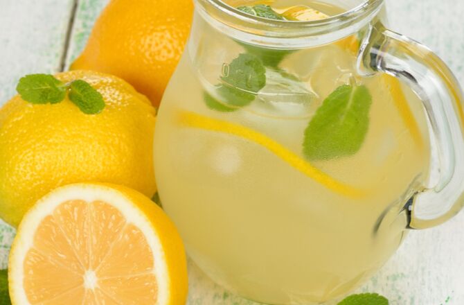 Мятный лимонад